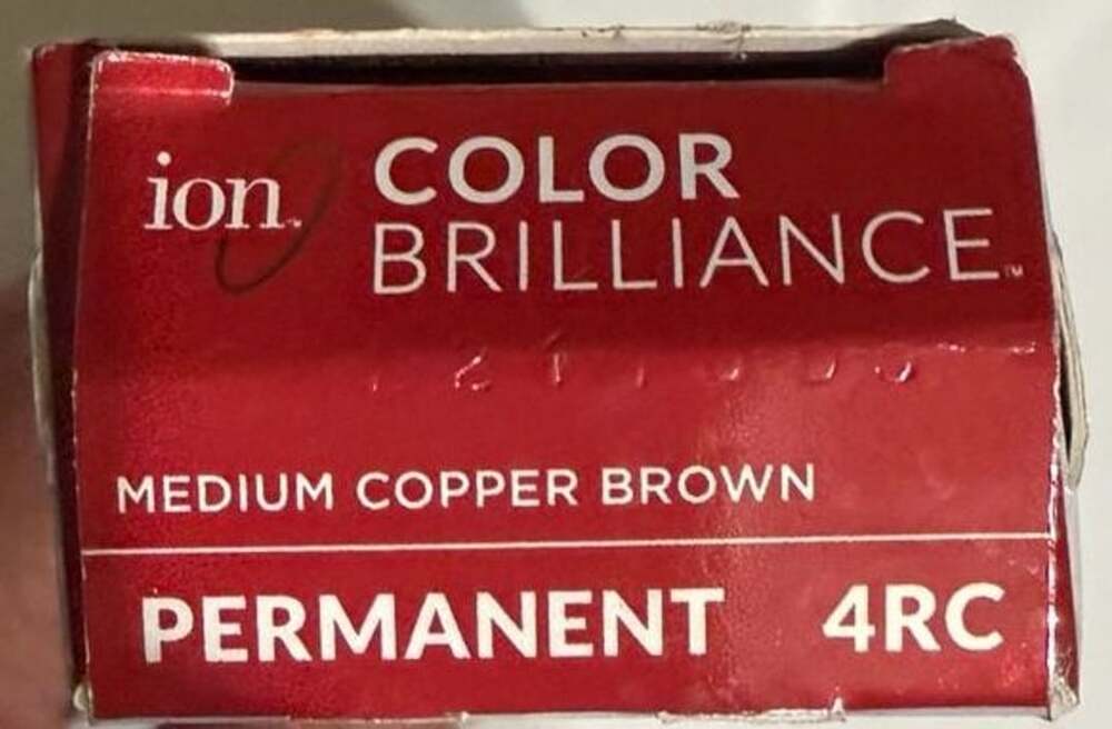Ion Color Brilliance Permanent Crème Hair Color 4RC Medium Copper Brown